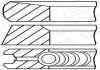 Кольца поршневые FORD TRANSIT 90.4 (2.5/2/3) 2.4TDI D24H/N/P 99- GOETZE 08-113507-00 (фото 1)