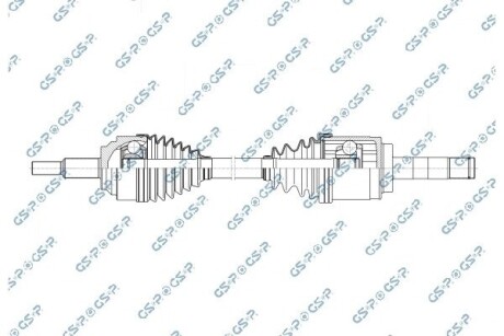 201133 GSP  -  Напіввісь 201133