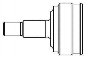 ШРКШ зовн. 21z/25z/56,3mm Renault 19 I, 19 I Chamade, 19 II, 19 II Chamade, Clio I, Laguna I 1.2-2.0 06.89-03.01 GSP 850008 (фото 1)