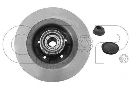 Тормозной диск со ступицей (задний) GSP 9230141K (фото 1)
