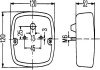 Елемент оптики авто HELLA 2SD 002 514-161 (фото 3)