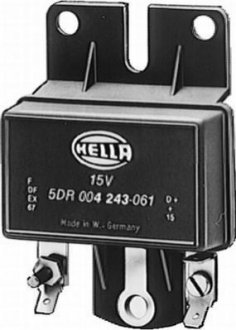 Реле регулятор генератора HELLA 5DR004243051 (фото 1)