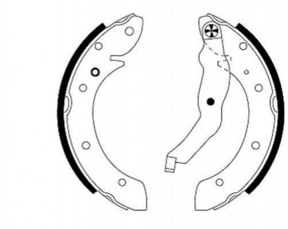 Дисковые тормозные колодки (задние) HELLA 8DB355001-241 (фото 1)