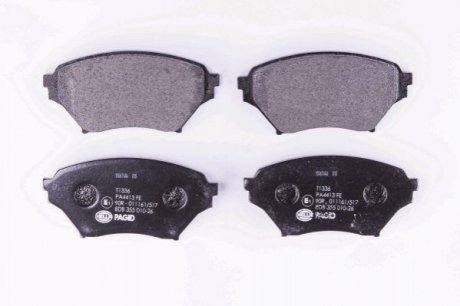 Гальмівні колодки, дискове гальмо (набір) 8DB355010261