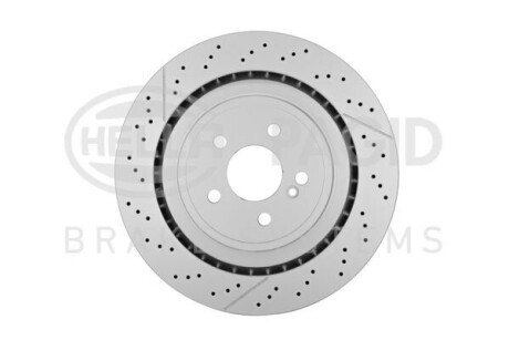 Диск гальмівний PRO High Carbon перфорований; задн. 8DD355126871