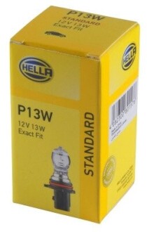 HELLA P13W Лампа галогенова STANDART 12V 13W PG18.5d-1 8GA 223 569-041