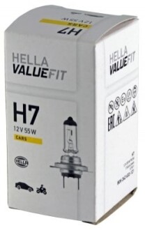 Лампа розжарювання H7 12V 55W PX 26d VALUEFIT 8GH242632121