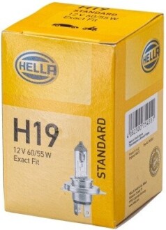 HELLA H19 12V 60/55W Лампа галогенова STANDARD 8GJ 235 698-101