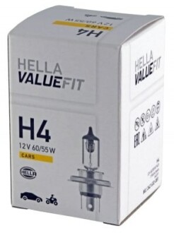 Лампа 12V H4 60/55W P43t VALUEFIT 8GJ242632081