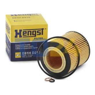Масляный фильтр HENGST E61HD215 (фото 1)