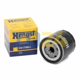Масляний фільтр HENGST H317W01 (фото 1)