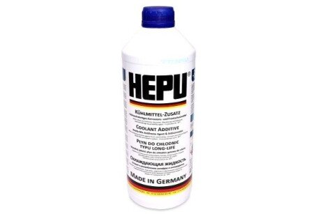 Антифриз Hepu "Antifreeze Ready Mix Blue -38°C", 1.5л P900-RM11