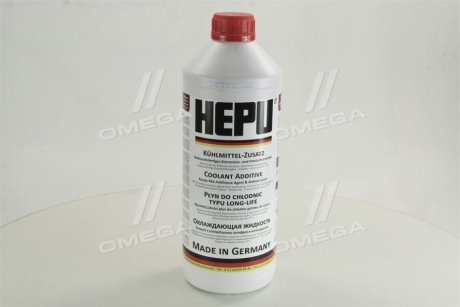 Антифриз HEPU G12 READY MIX RED-37C (Каністра 1,5л)) P900-RM-G12