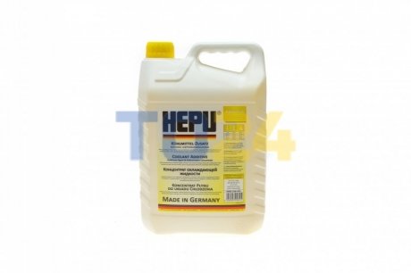 Антифриз HEPU G11 FULL  YELLOW (Канистра 5л) P999-YLW-005