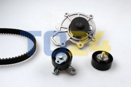 Комплект ГРМ (ремень+ролик+помпа) HEPU PK03690 (фото 1)