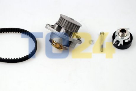 Комплект ГРМ (ремень+ролик+помпа) HEPU PK05410 (фото 1)