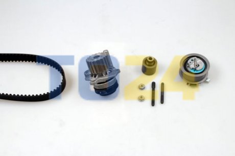 Комплект ГРМ (ремень+ролик+помпа) HEPU PK05510 (фото 1)