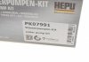 Комплект ГРМ (ремень+ролик+помпа) HEPU PK07991 (фото 13)