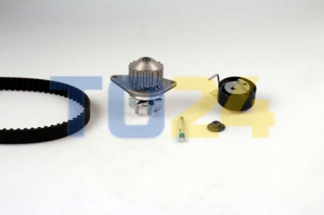 Комплект ГРМ (ремень+ролик+помпа) HEPU PK08460 (фото 1)