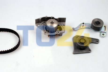 Комплект ГРМ (ремень+ролик+помпа) HEPU PK09610 (фото 1)
