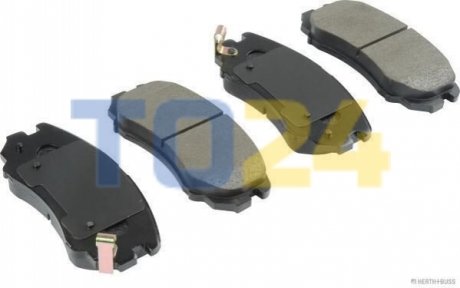 Дисковые тормозные колодки (передние) HERTH+BUSS JAKOPARTS J3600541 (фото 1)