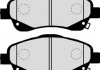 Гальмівні колодки, дискове гальмо (набір) HERTH+BUSS JAKOPARTS J3602112 (фото 2)