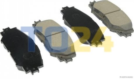 Дисковые тормозные колодки (передние) HERTH+BUSS JAKOPARTS J3602125 (фото 1)