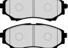 Гальмівні колодки, дискове гальмо (набір) HERTH+BUSS JAKOPARTS J3603068 (фото 2)