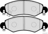 Гальмівні колодки, дискове гальмо (набір) HERTH+BUSS JAKOPARTS J3608027 (фото 2)