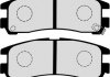 Гальмівні колодки, дискове гальмо (набір) HERTH+BUSS JAKOPARTS J3615003 (фото 2)