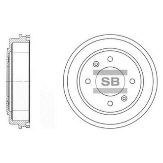 Гальмівний барабан SD1039