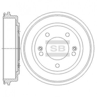 Гальмівний барабан SD1097