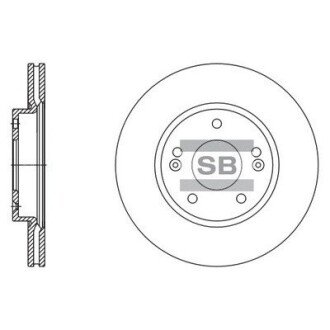 Диск гальмівний SD1135