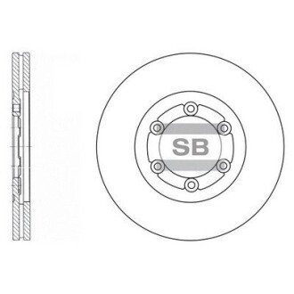 Гальмівний диск (передній) SD2008