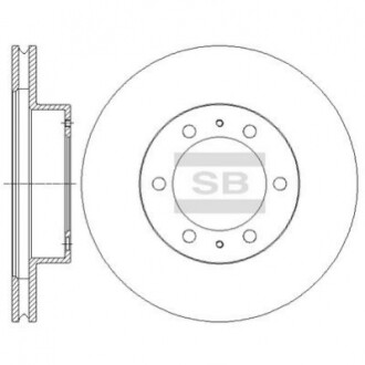 Гальмівний диск передній SD4030