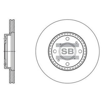 Диск гальмівний SUZUKI SPLASH (пр-во SANGSIN) SD4803