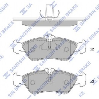 Кт. Гальмiвнi колодки SANGSIN SP1274A