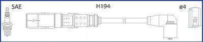Комплект дротів запалювання HITACHI 134791 (фото 1)