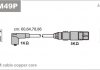 Провода зажигания (эпдм) AUDI, VW CADDY 2.0 EcoFuelBSX Janmor ABM49P (фото 1)