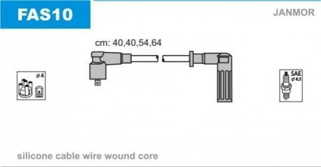 Дроти запалення, набір FAS10