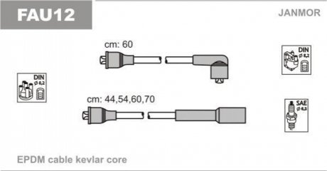 Провода в/в Fiat Croma 2.0 85-93 FAU12