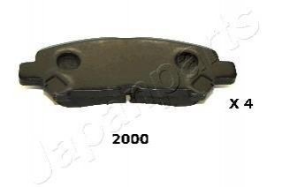 Дисковые тормозные колодки (задние) PP-2000AF