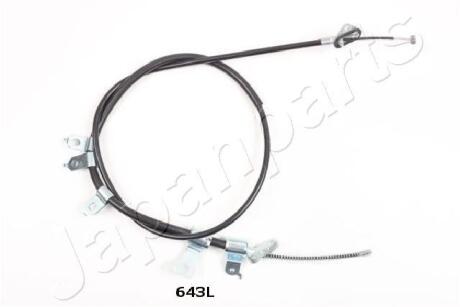 JAPANPARTS DAIHATSU трос гальмівний лів. TERIOS 05- BC-643L