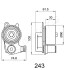 Устройство для натяжения ремня, ремень ГРМ JAPANPARTS BE243 (фото 3)