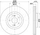 Гальмівний диск JAPANPARTS DI-0703 (фото 1)