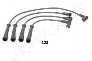 Провода высокого напряжения 4шт. RENAULT 1,4/1,6 96- DACIA Logan 1,4/1,6 04- JAPANPARTS IC-125 (фото 1)