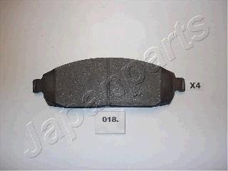 JAPANPARTS JEEP Тормозные колодки пер.Grand Cherokee 05- PA-018AF