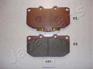 JAPANPARTS SUBARU Тормозные колодки передн. Impreza 98- PA-147AF