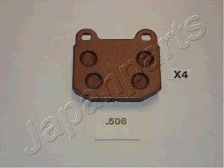 JAPANPARTS SUBARU Тормозные колодки задн.Impreza 02- PP-506AF