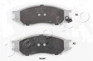 Дисковые тормозные колодки (передние) JAPKO 50150 (фото 1)